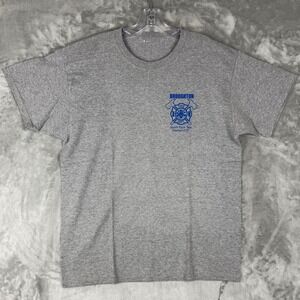 VTG Broughton Fire Department South Park Twp Station 270 T-Shirt Mens Gray L